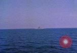 Image of Soviet Kresta Class I guided missile cruiser Mediterranean Sea, 1966, second 45 stock footage video 65675076550