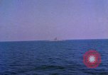 Image of Soviet Kresta Class I guided missile cruiser Mediterranean Sea, 1966, second 48 stock footage video 65675076550