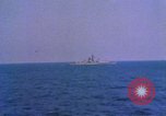Image of Soviet Kresta Class I guided missile cruiser Mediterranean Sea, 1966, second 49 stock footage video 65675076550
