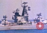Image of Soviet Kresta-Class I Guided Missile Cruiser Mediterranean Sea, 1966, second 1 stock footage video 65675076552