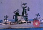 Image of Soviet Kresta-Class I Guided Missile Cruiser Mediterranean Sea, 1966, second 6 stock footage video 65675076552