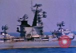 Image of Soviet Kresta-Class I Guided Missile Cruiser Mediterranean Sea, 1966, second 7 stock footage video 65675076552