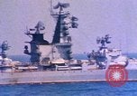 Image of Soviet Kresta-Class I Guided Missile Cruiser Mediterranean Sea, 1966, second 8 stock footage video 65675076552