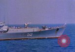 Image of Soviet Kresta-Class I Guided Missile Cruiser Mediterranean Sea, 1966, second 12 stock footage video 65675076552