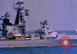 Image of Soviet Kresta-Class I Guided Missile Cruiser Mediterranean Sea, 1966, second 17 stock footage video 65675076552