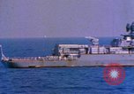 Image of Soviet Kresta-Class I Guided Missile Cruiser Mediterranean Sea, 1966, second 20 stock footage video 65675076552