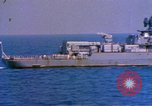 Image of Soviet Kresta-Class I Guided Missile Cruiser Mediterranean Sea, 1966, second 23 stock footage video 65675076552