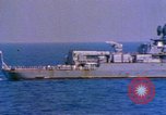 Image of Soviet Kresta-Class I Guided Missile Cruiser Mediterranean Sea, 1966, second 24 stock footage video 65675076552