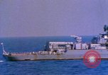 Image of Soviet Kresta-Class I Guided Missile Cruiser Mediterranean Sea, 1966, second 26 stock footage video 65675076552