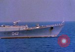 Image of Soviet Kresta-Class I Guided Missile Cruiser Mediterranean Sea, 1966, second 29 stock footage video 65675076552