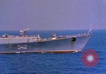 Image of Soviet Kresta-Class I Guided Missile Cruiser Mediterranean Sea, 1966, second 31 stock footage video 65675076552