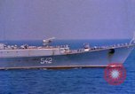 Image of Soviet Kresta-Class I Guided Missile Cruiser Mediterranean Sea, 1966, second 35 stock footage video 65675076552