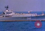 Image of Soviet Kresta-Class I Guided Missile Cruiser Mediterranean Sea, 1966, second 40 stock footage video 65675076552