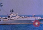 Image of Soviet Kresta-Class I Guided Missile Cruiser Mediterranean Sea, 1966, second 41 stock footage video 65675076552