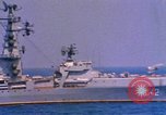 Image of Soviet Kresta-Class I Guided Missile Cruiser Mediterranean Sea, 1966, second 42 stock footage video 65675076552
