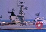 Image of Soviet Kresta-Class I Guided Missile Cruiser Mediterranean Sea, 1966, second 46 stock footage video 65675076552