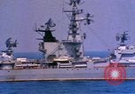 Image of Soviet Kresta-Class I Guided Missile Cruiser Mediterranean Sea, 1966, second 47 stock footage video 65675076552