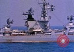 Image of Soviet Kresta-Class I Guided Missile Cruiser Mediterranean Sea, 1966, second 48 stock footage video 65675076552