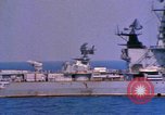 Image of Soviet Kresta-Class I Guided Missile Cruiser Mediterranean Sea, 1966, second 51 stock footage video 65675076552