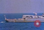 Image of Soviet Kresta-Class I Guided Missile Cruiser Mediterranean Sea, 1966, second 61 stock footage video 65675076552