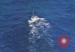 Image of Submarine at periscope depth Mediterranean Sea, 1966, second 4 stock footage video 65675076553