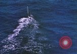 Image of Submarine at periscope depth Mediterranean Sea, 1966, second 11 stock footage video 65675076553