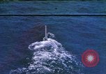 Image of Submarine at periscope depth Mediterranean Sea, 1966, second 12 stock footage video 65675076553