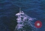 Image of Submarine at periscope depth Mediterranean Sea, 1966, second 16 stock footage video 65675076553
