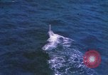Image of Submarine at periscope depth Mediterranean Sea, 1966, second 18 stock footage video 65675076553