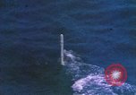 Image of Submarine at periscope depth Mediterranean Sea, 1966, second 21 stock footage video 65675076553