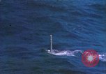 Image of Submarine at periscope depth Mediterranean Sea, 1966, second 24 stock footage video 65675076553