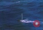 Image of Submarine at periscope depth Mediterranean Sea, 1966, second 25 stock footage video 65675076553