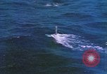 Image of Submarine at periscope depth Mediterranean Sea, 1966, second 26 stock footage video 65675076553