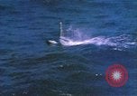 Image of Submarine at periscope depth Mediterranean Sea, 1966, second 27 stock footage video 65675076553