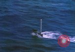 Image of Submarine at periscope depth Mediterranean Sea, 1966, second 29 stock footage video 65675076553