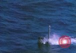 Image of Submarine at periscope depth Mediterranean Sea, 1966, second 33 stock footage video 65675076553