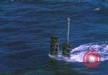 Image of Submarine at periscope depth Mediterranean Sea, 1966, second 35 stock footage video 65675076553