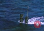 Image of Submarine at periscope depth Mediterranean Sea, 1966, second 40 stock footage video 65675076553