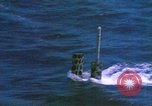Image of Submarine at periscope depth Mediterranean Sea, 1966, second 41 stock footage video 65675076553