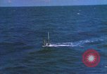 Image of Submarine at periscope depth Mediterranean Sea, 1966, second 45 stock footage video 65675076553