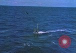 Image of Submarine at periscope depth Mediterranean Sea, 1966, second 49 stock footage video 65675076553