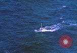 Image of Submarine at periscope depth Mediterranean Sea, 1966, second 60 stock footage video 65675076553