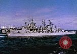 Image of U.S. Submarine at periscope depth Mediterranean Sea, 1966, second 11 stock footage video 65675076554