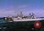 Image of U.S. Submarine at periscope depth Mediterranean Sea, 1966, second 17 stock footage video 65675076554