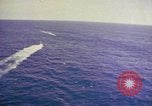 Image of U.S. Submarine at periscope depth Mediterranean Sea, 1966, second 52 stock footage video 65675076554