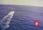 Image of U.S. Submarine at periscope depth Mediterranean Sea, 1966, second 54 stock footage video 65675076554