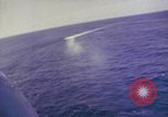 Image of U.S. Submarine at periscope depth Mediterranean Sea, 1966, second 57 stock footage video 65675076554