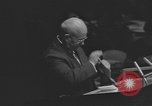Image of Nikita Khrushchev speaks to United Nations New York City USA, 1960, second 3 stock footage video 65675076561