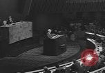 Image of Nikita Khrushchev speaks to United Nations New York City USA, 1960, second 16 stock footage video 65675076561