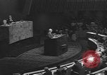 Image of Nikita Khrushchev speaks to United Nations New York City USA, 1960, second 17 stock footage video 65675076561